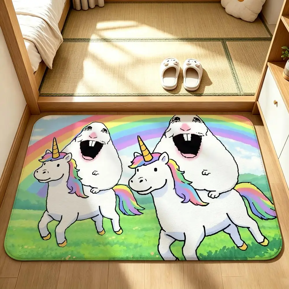 Character TBH CreatureS Floor Mat Bedroom Carpet, Bathroom Foot Mat, Doormat, Non-Slip Absorbent Multi-Use