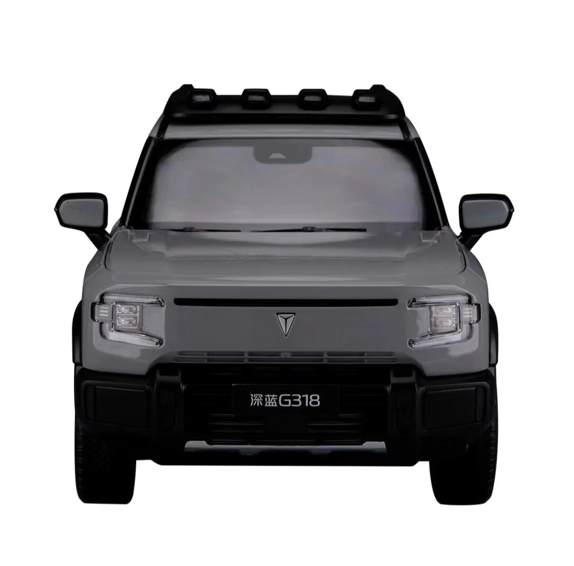 CCAG Chang'an DeepAL G318 Alloy Car Model, SUV Tabletop Decoration, Micromodel Collection Display, 1:18