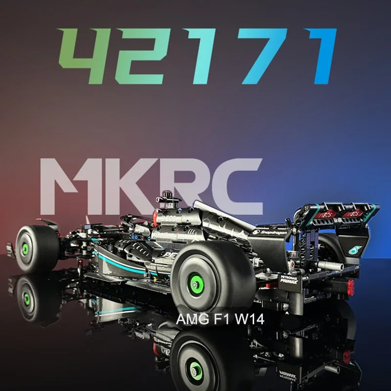 2024 NEW Technical 42171 Performance 1642PCS Building Blocks W14 Racing Car Assembly Model Vehicle Toys Bricks for Kids Gifts