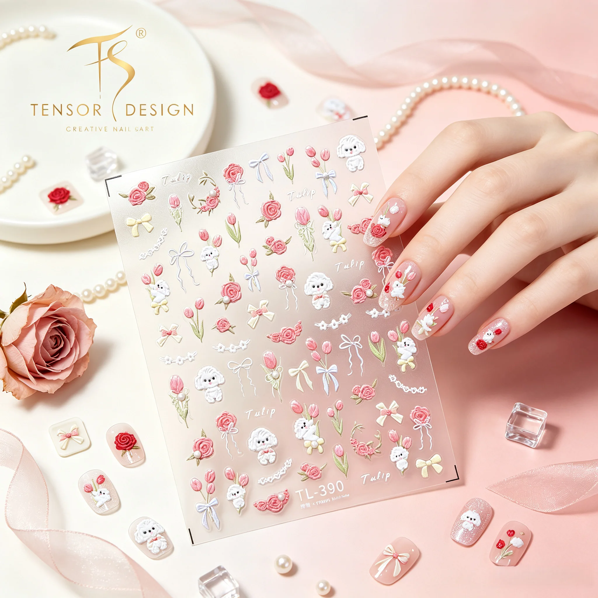 Autocollants pour ongles TENSO - Nail Art Elegan avis et prix