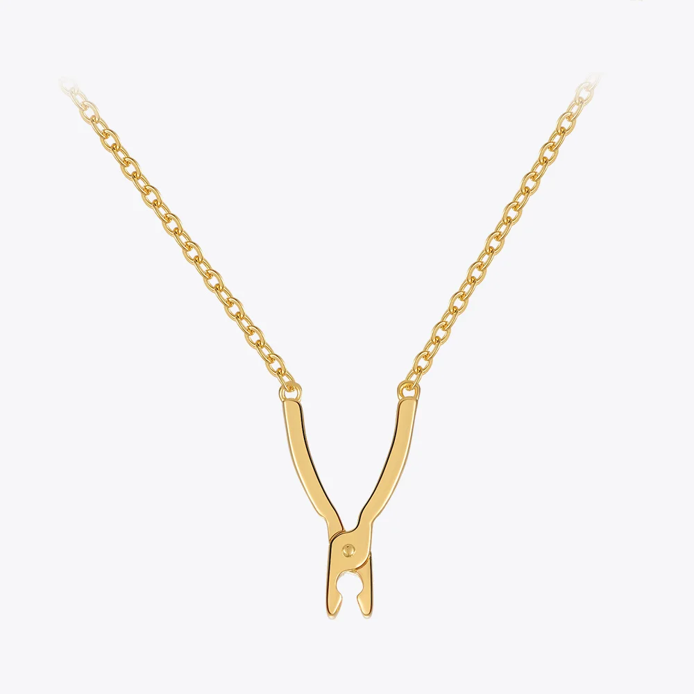 

ENFASHION Hiphop Pliers Pendants Neckalce For Women Collares Para Mujer Fashion Jewelry Gold Color Necklace Men Party P223313