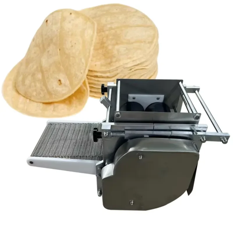 High Efficiency Intensive Output Flour Tortilla Roti Chapati Arabic Pita Bread Naan Bread Maker for Home Pita Bread