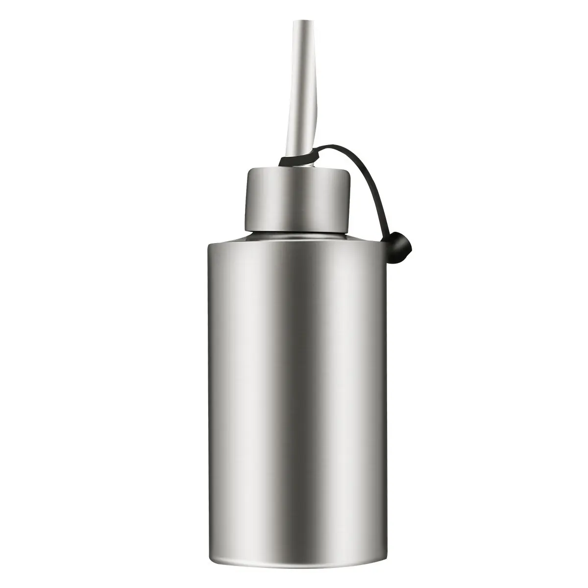 1Pcs Stainless Steel Oiler Vinegar Sauce Bottle 250Ml Leak-Proof Cooking Condiment Container Kitchen Oil Bottle