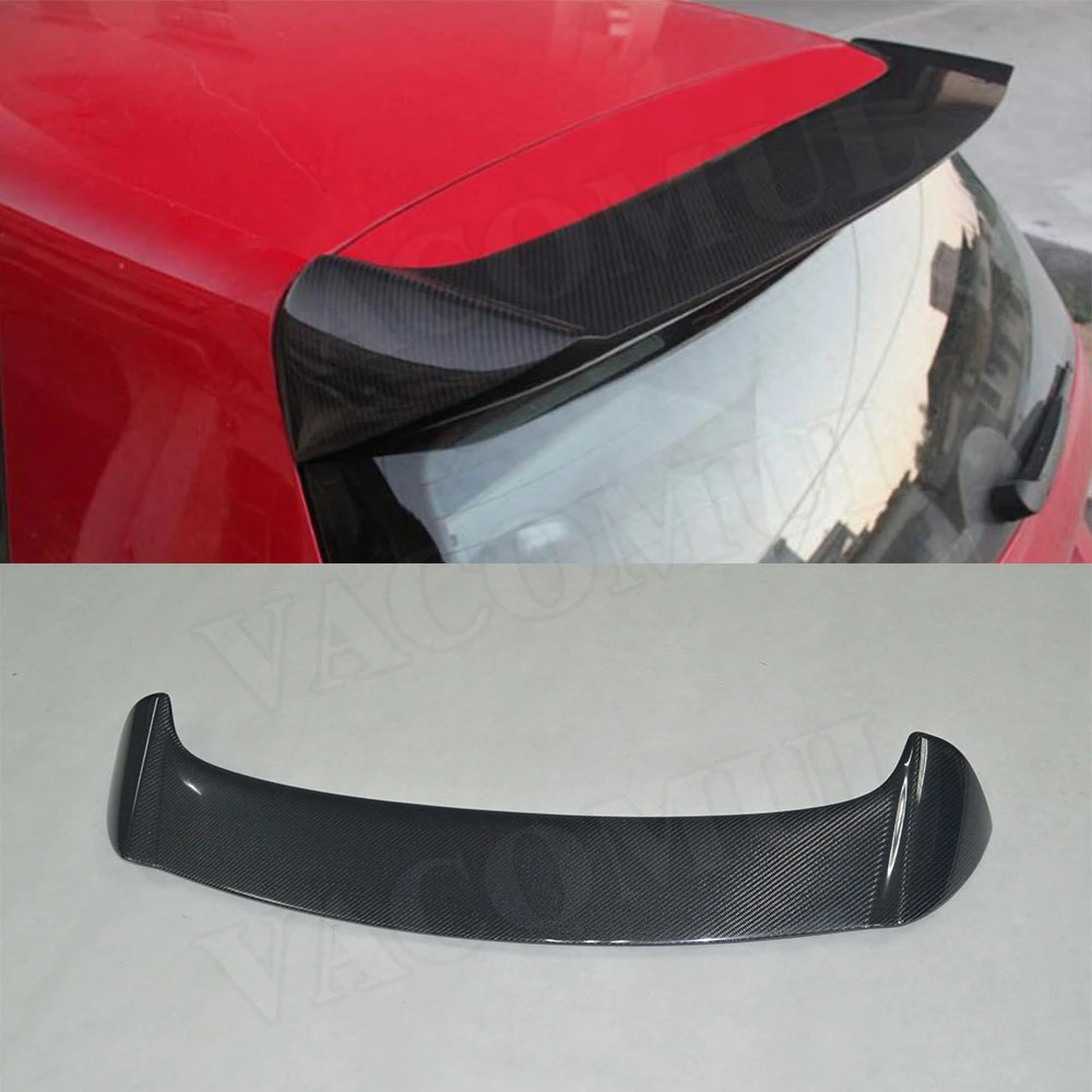 

VACOMUL Carbon Fiber Rear Roof Spoiler Lip Wings for Volkswagen Golf 6 MK6 VI GTI R20 2010-2013 Only Not For Standard