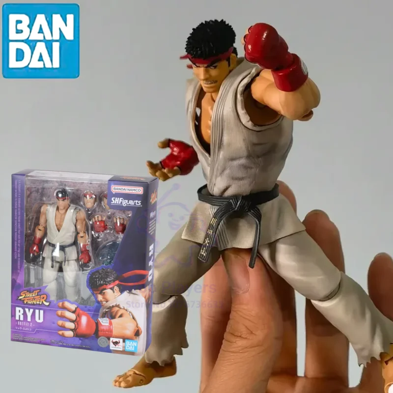 

Original Bandai S.H.Figuarts Shf Ryu -Outfit 2- Street Fighter Series In Stock Anime Action Figures Model Toys Xmas Birthday Gif