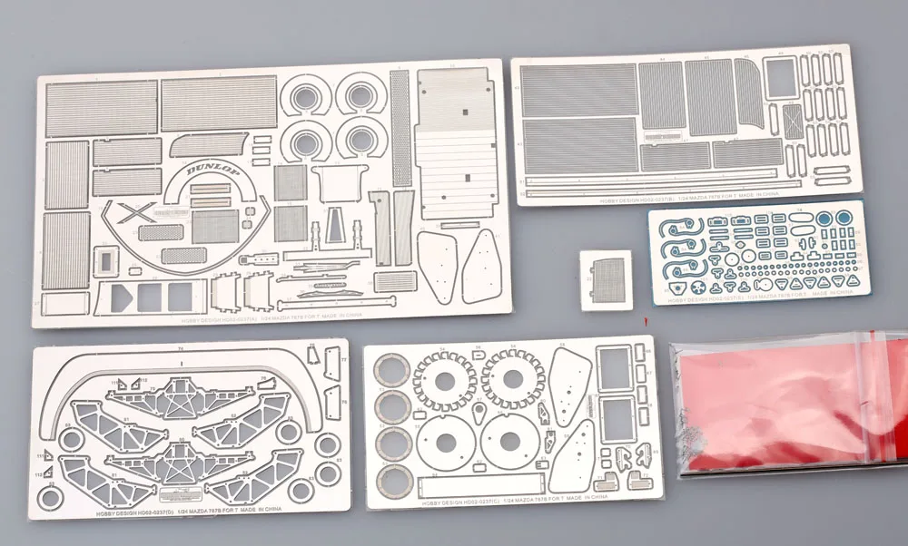 HobbyDesign 1:24 787B Etching Sheet T HD02-0237 Car Assembly Toy Accessory Model