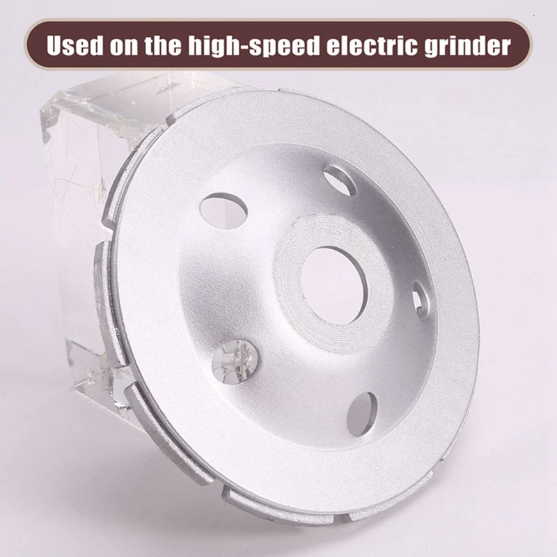 Babi-berlian cakram Gerinda 125MM, berlian Gerinda, roda abrasif, alat beton logam, roda pemotong gergaji cangkir