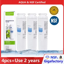 NSF Certified Mswf Refrigerator Water Filter for Ge MSWF SmartWater 101820A 101821B RWF1500A, Genuine Brand, Genuine