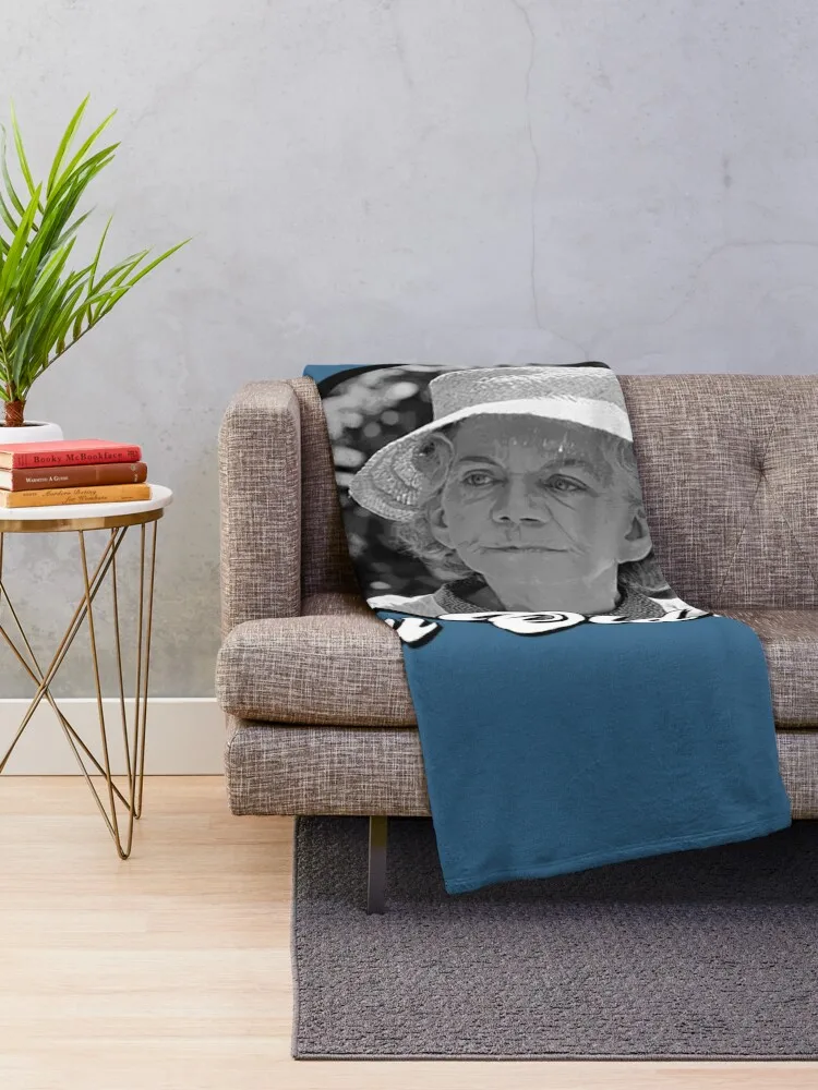 The Waltons T-ShirtYou Old Fool - Grandma Walton - His and Hers Throw Blanket Luxury Flannel Fabric Plush Blankets