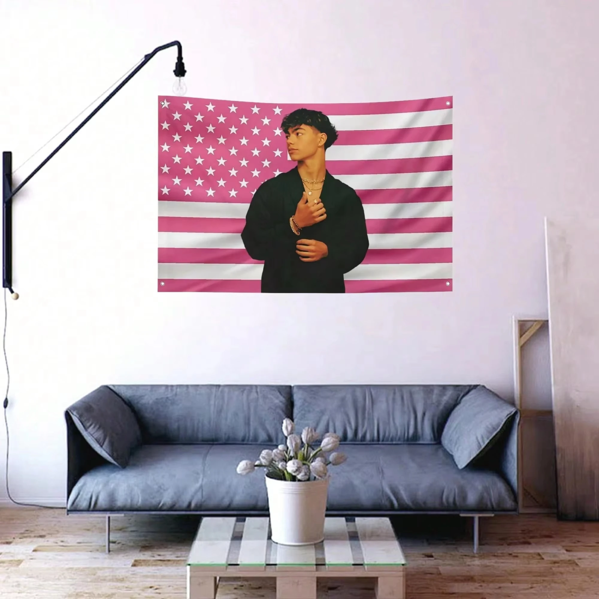 Lustiger Wandteppich mit Malachi-Flagge |   Barton Flagge Poster Wandbehang |   Einzigartiges Geschenk und Raumdekoration (Flachdruck)