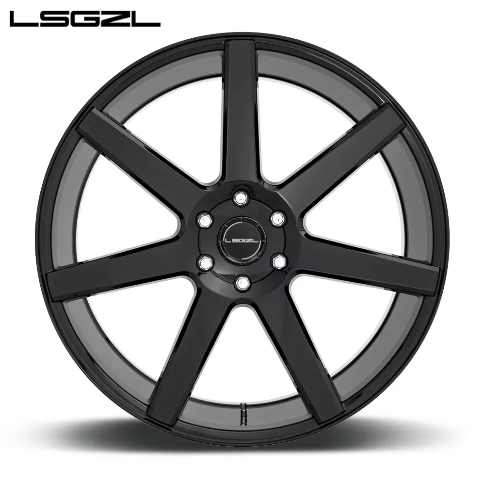 LSGZLmachined forged monoblock 20 22 24 26 inch car wheel 5x112 5x114.3 5x120 5x130 Passenger Car Wheels for rolls royce ghost