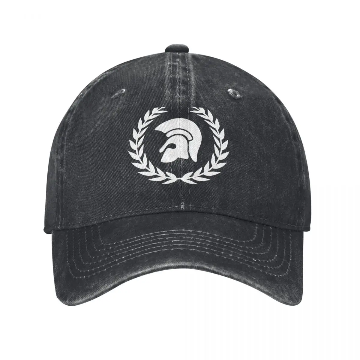 

Skinhead, Heavy Hippie Style, Laurel Wreath, Elephant Graphic demin Cap Lightweight Mens Hats Women's Baseball Cap