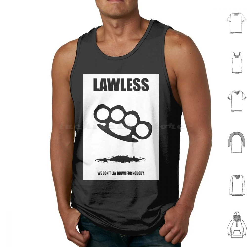 

Lawless-минимальный кинопостер-Mmpg-графикс майки без рукавов с надписью