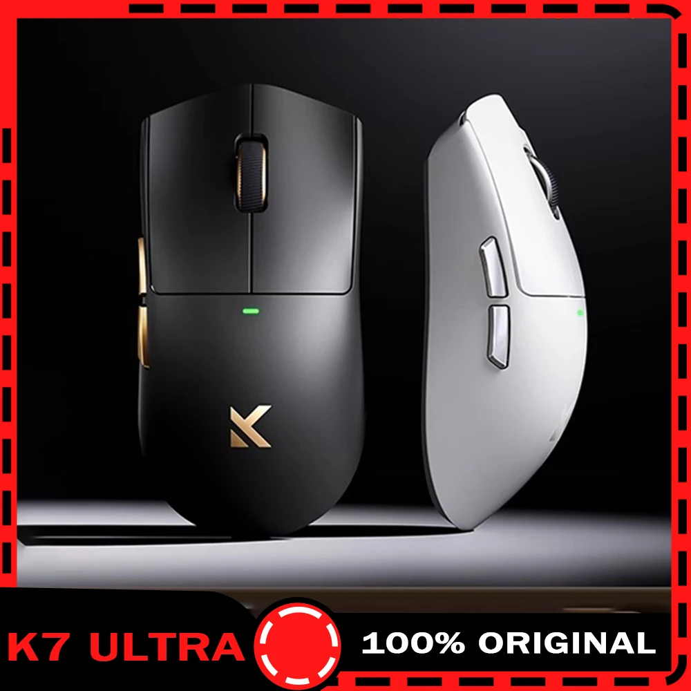 

MCHOSE K7 Ultra Mouse Paw3950 Tri Mode Wireless Mouse Lightweight 500mAh 8000Hz Gaming Mice PC Accessories For FPS Gamer