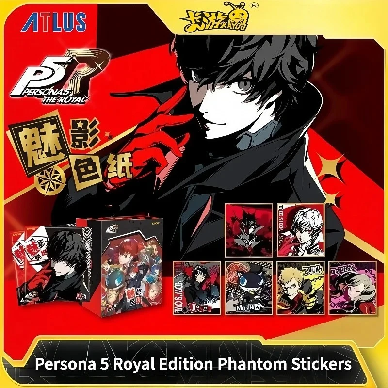

KAYOU Limited Edition Phantom Thieves Memorabilia - Persona 5 Royal Laser Ticket Stub Box Бестселлер Аксессуары для фанатов аниме 2026
