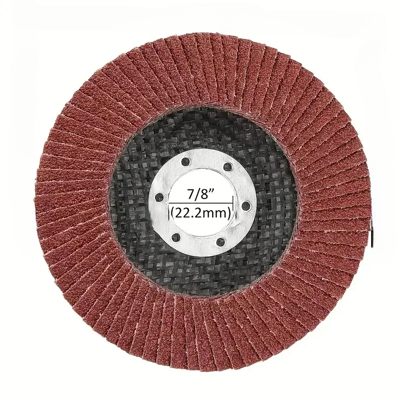 1/10pc 4.5 Inch Flap Discs  60 80 Grit Grinding Discs 4 1/2 Assorted Sanding Grinding Wheels,Aluminum Oxide Abrasives,Grind