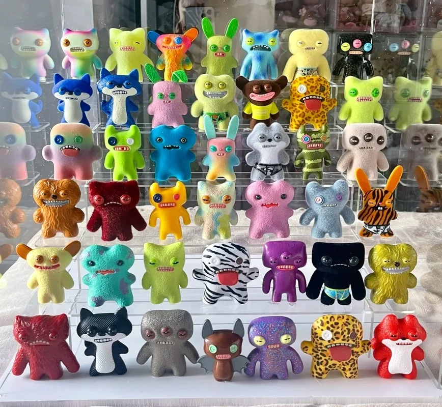 

Genuine Fuggler Cute Tooth Monster Series Blind Box Handheld Keychain Pendant Ugly Cute Trendy Toy Ornament Surprise Gift