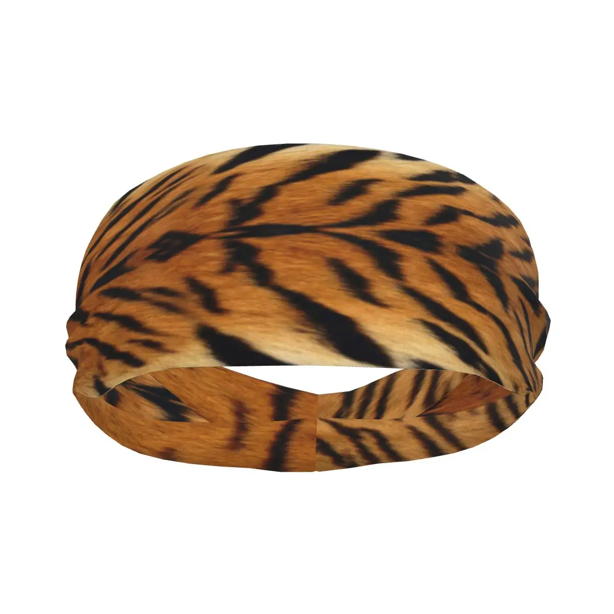 Headband Sports Yoga Fitness Stretch Sweatband Hair Band Elasticity Headband Tiger Fur Pattern