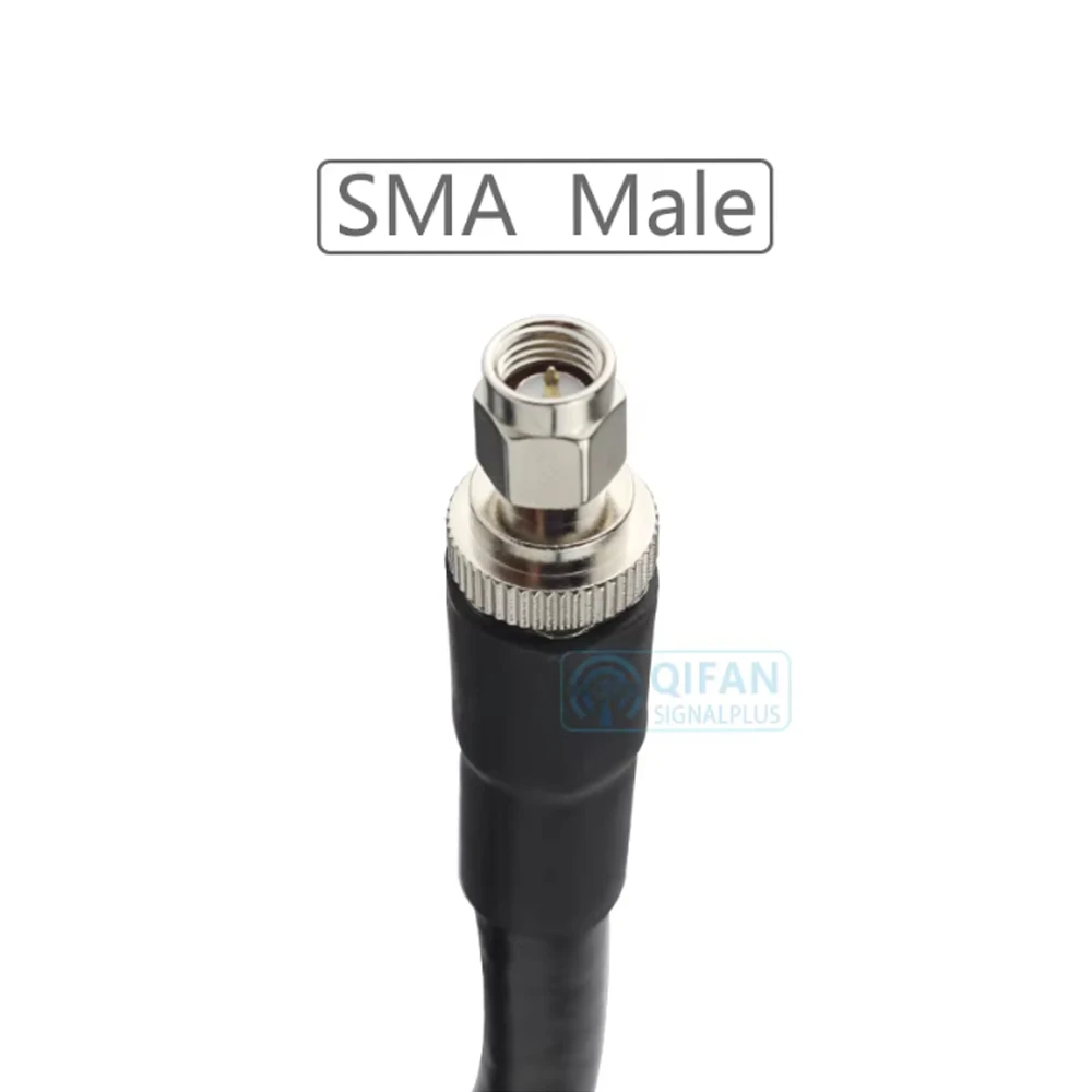 LMR400-N Male to SMA Male Coaxial Cable,50 ohm,High Quality,50-7,Low Loss Coax Cable Antenna, WiFi Router Signal Booster