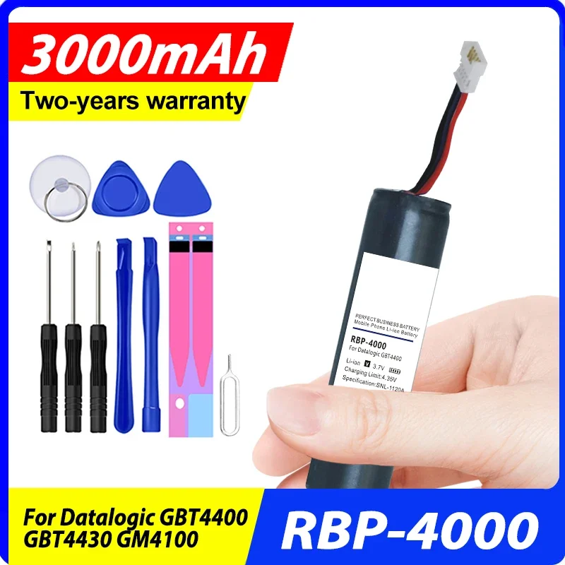 

High Quality 3000mAh Battery RBP-4000 For Datalogic GBT4400, GBT4430, GM4130, GM4400, GM4430, For Gryphon GM4100, RBP-GM40