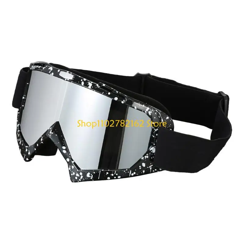 547B Adult Goggles Motocross MX Helmet Glasses Motorcross Off Road Plain
