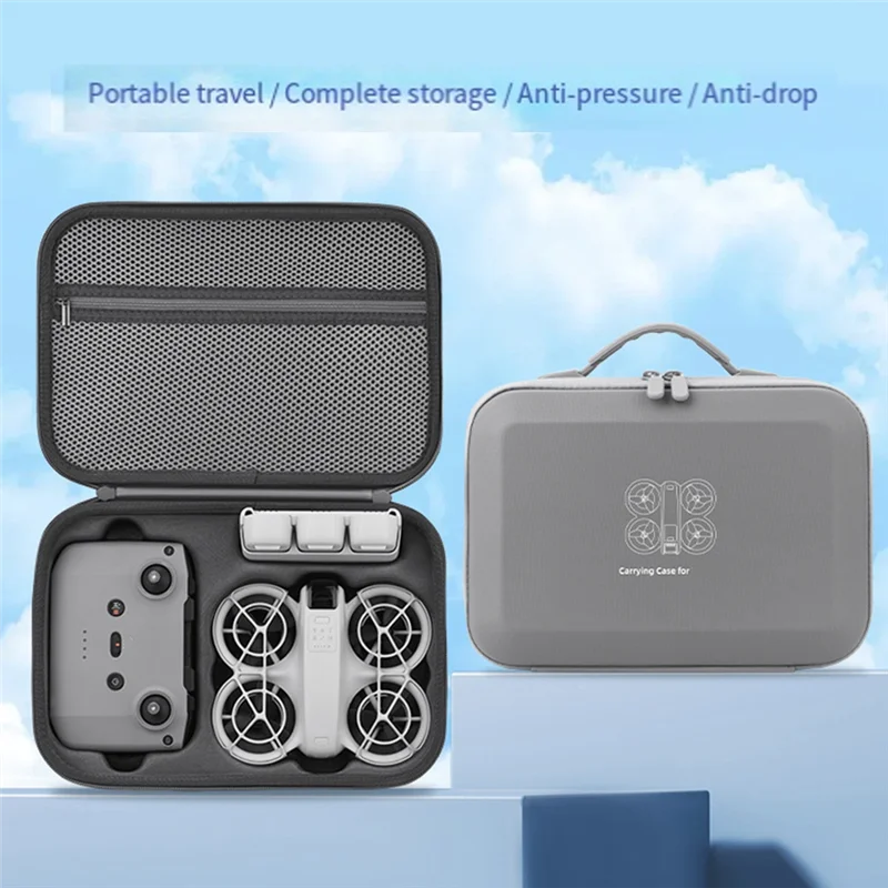 Para dji para controlador acessórios à prova dwaterproof água pu caso de viagem duro saco de armazenamento resistente a quedas protetor de casca dura para dji neo a