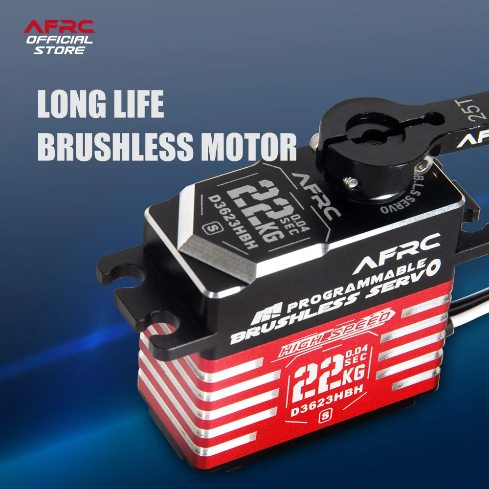 AFRC-D3623HBH-S High Speed Brushless Programmable Servo for ALIGN OXY5 MEG, SAB GOBLIN RAW 700, 450-700 Class Helicopters