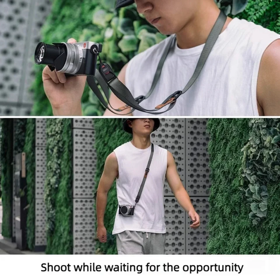 Quick Release Camera Strap Adjustable Neck Sling Anchor for Fuji X-T5 XS20 Sony A7C II Canon 50 Nikon Z30 Mirrorless Accessories