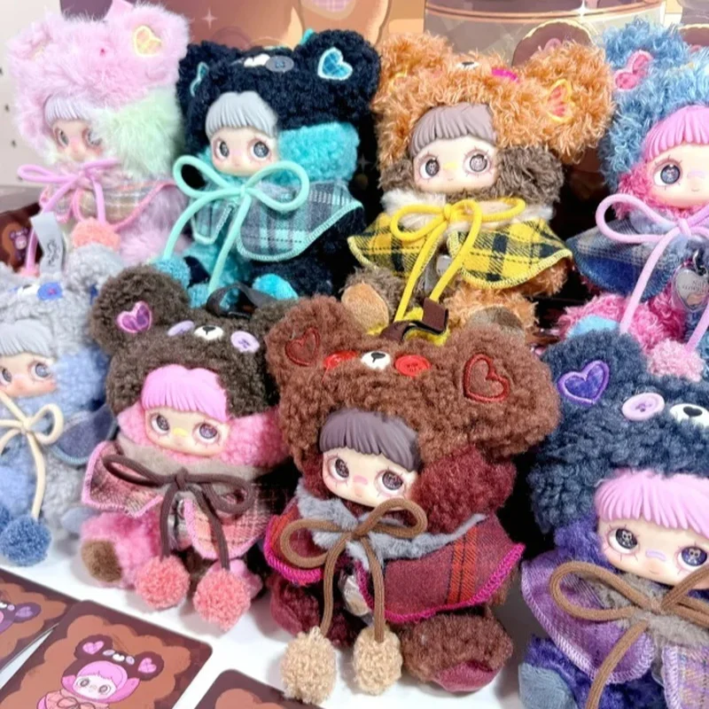 

Новый подлинный медведь MayMei, слепая коробка для печенья, плюшевая кукла, брелок, загадочная коробка, коллекция Kawaii, милый подарок для рождественской девушки