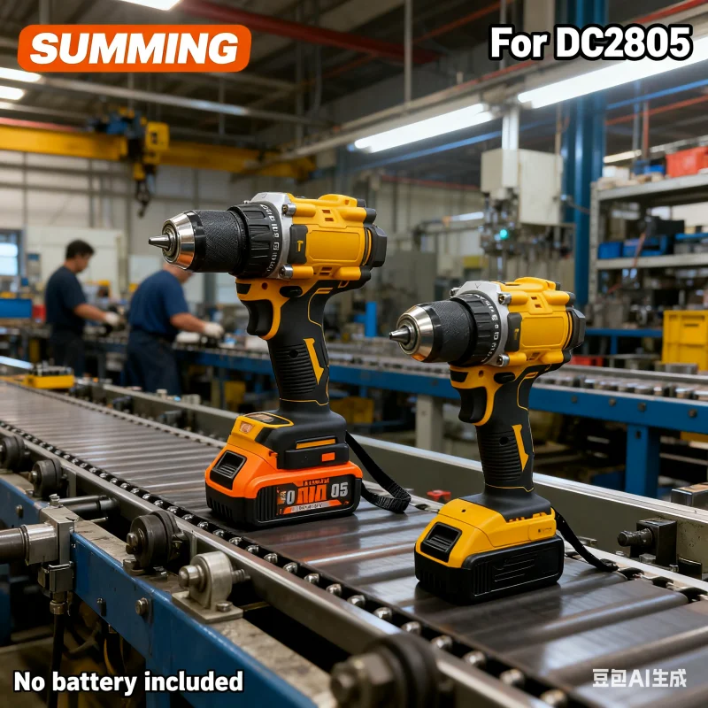 

Lithium Battery 20V RechargeableBrushless Compact ElectricScrewdriver replaceable Hand Drill Impact Drill DCD805 for DCB206 ✅