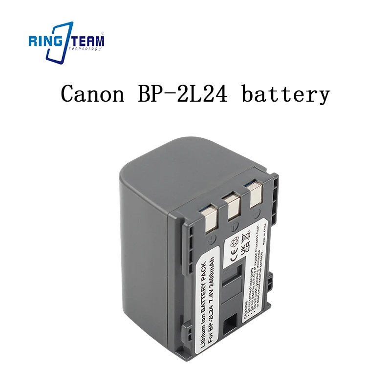 

BP-2L24 1800mAh High Capacity Rechargeable Li-Ion Battery with Safe Protection Compatible with Canon Elura/MV/MVX Series Cameras