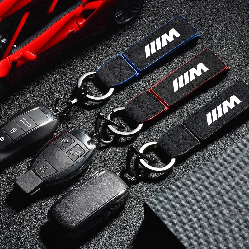 

Car Metal Keychain Chain Leather For BMW X1 X2 X3 X5 X4 X6 X7 G30 G20 G32 G11 G12 F40 F30 F20 F10 F34 F07 Emblem Keyring Ring