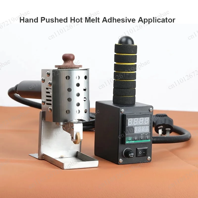 50ML Hand Push Hot Melt Glue Roller Machine Leather Luggage Handbag Gluing DIY Craft Tool