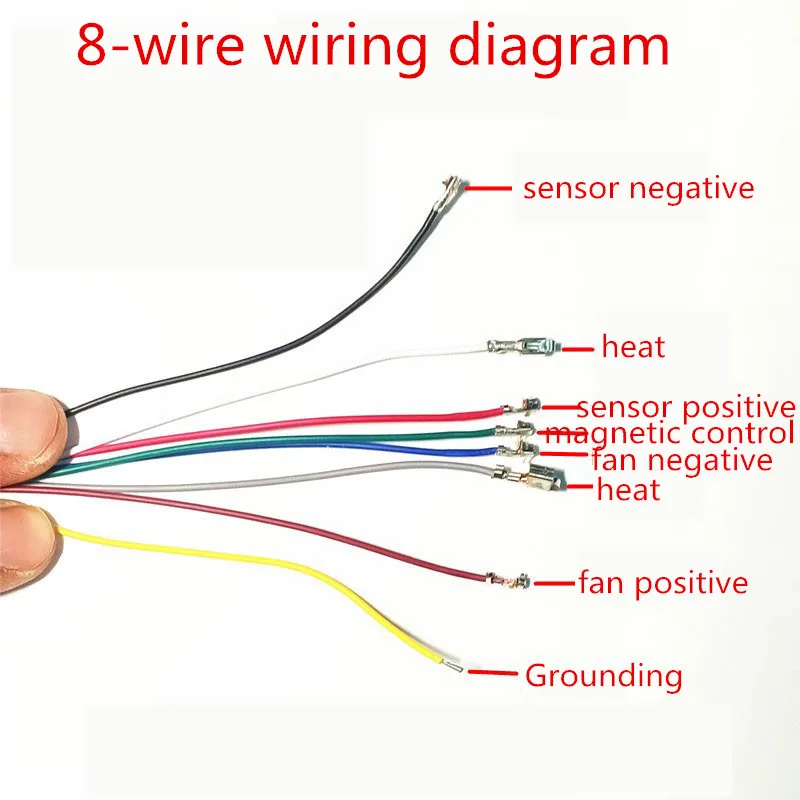 Domestic high-quality 858D 8586 2008 898D hot air gun universal handle 8-wire plug 858A handle