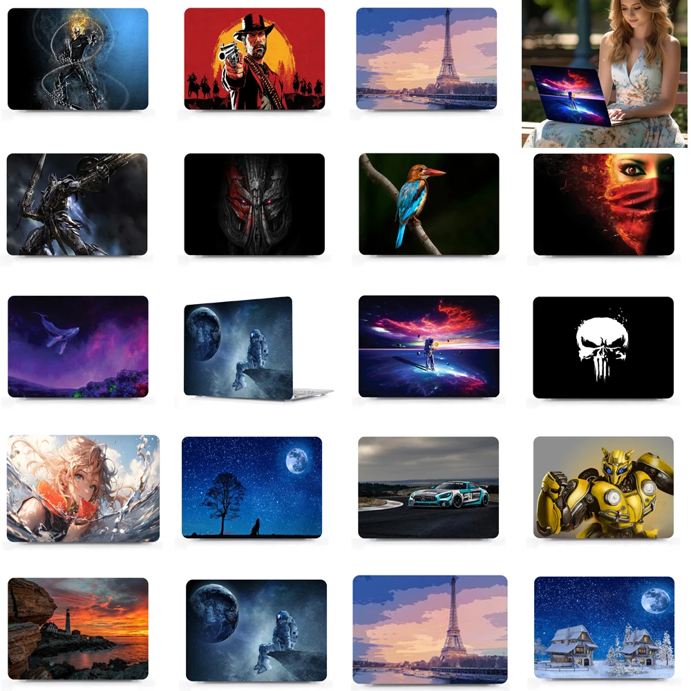 

For 2025 2024 New Macbook Air Pro M4 M3 13 13.3 13.6" Inch M2 M1 Laptop Print Matte Hard Shell Case Cover Bag BX