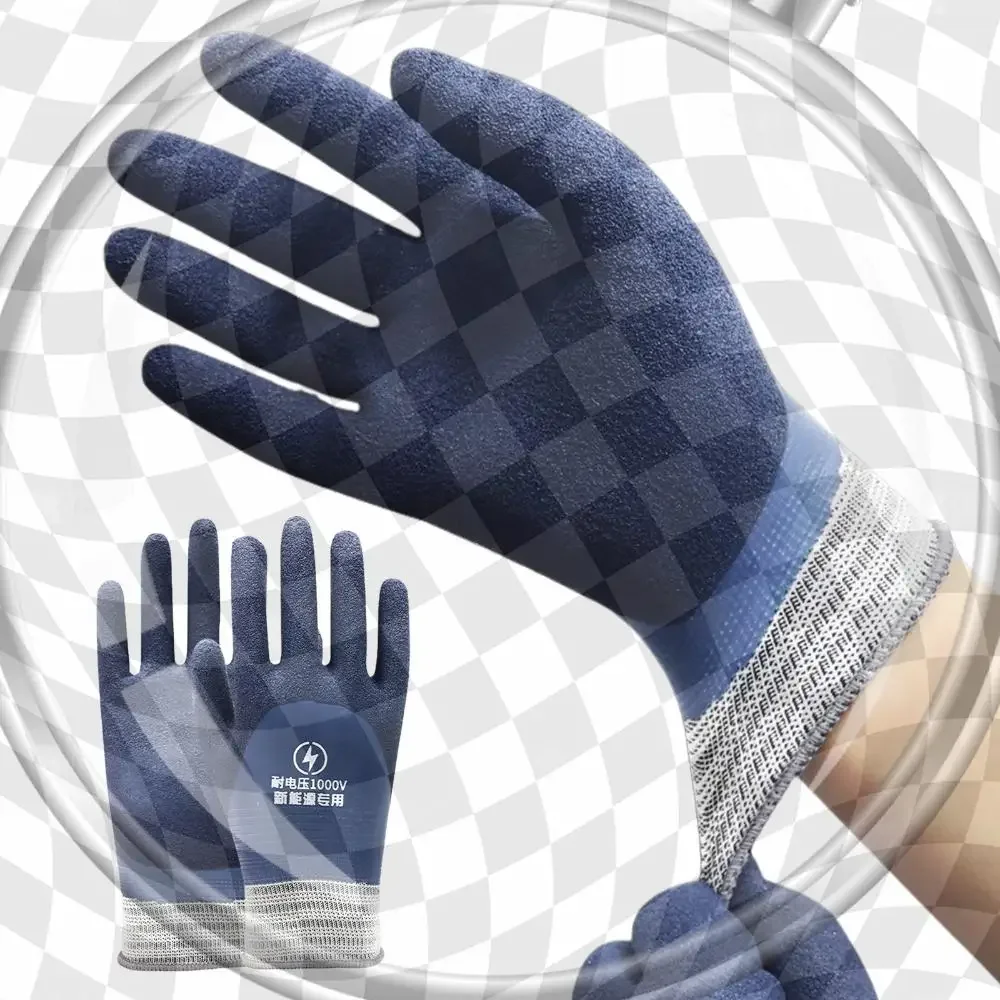 

Insulated Electrician Gloves 1000V Voltage Resist Work Gloves Rubber Electrical Insulated Gloves for Electricians Prevent Shock