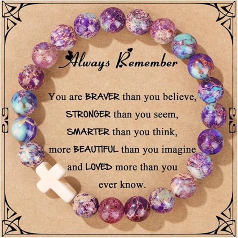 سوار دائري أنيق من حجر الإمبراطور الطبيعي للنساء والرجال في الفصول الأربعة كتلة ألوان ملونة للجنسين