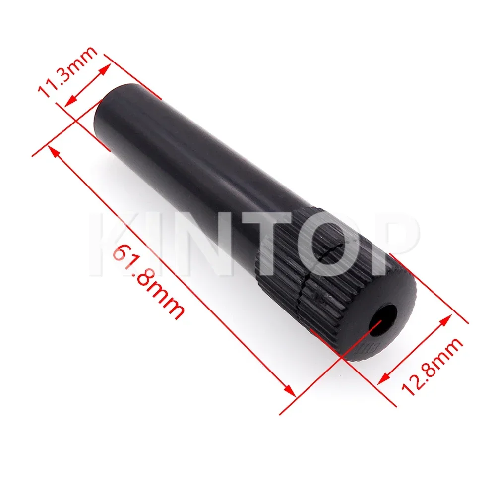 1 Set Black Screw Type Fuse Holder BX3014 AC Assembly High Temperature Resistance Glass Fuses Box With Spring and Terminal - Detail 1