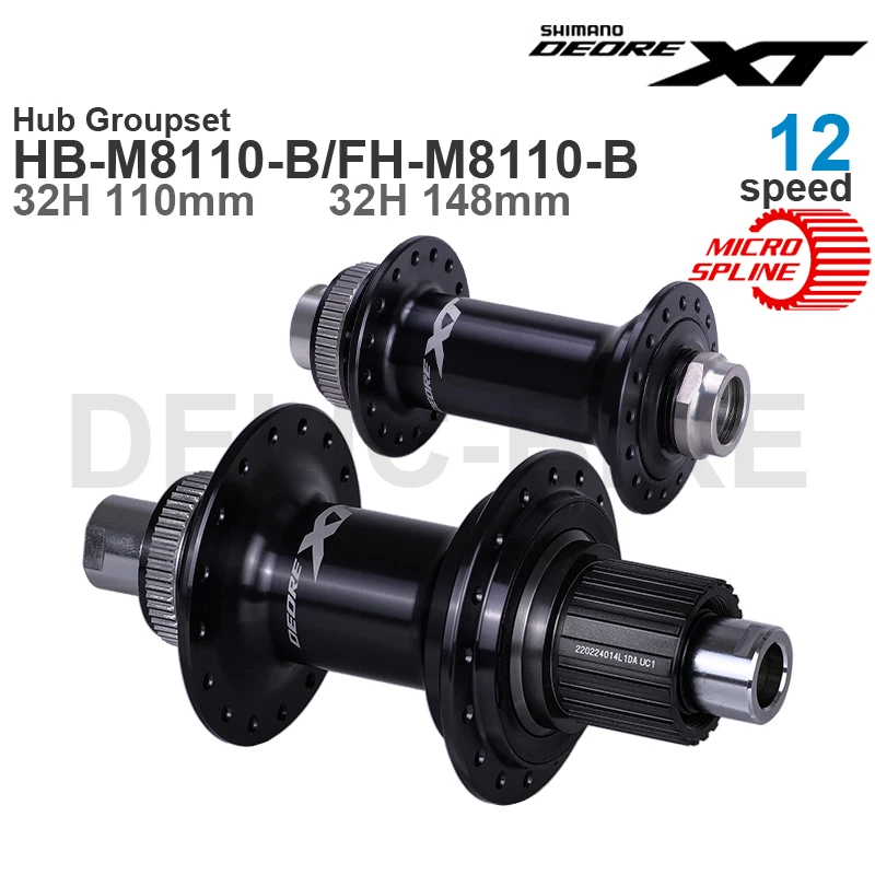 シマノ DEORE XT M8110 ハブ フロントハブ HB-M8110 HB-M8110-B および