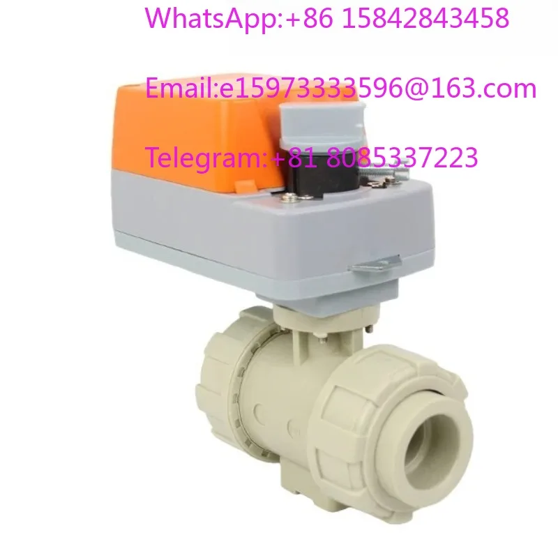 1 piece suitable for YMER 4-20mA 0-10V Modulating Electric Control Valve Ball Valve PPH DN15 DN20