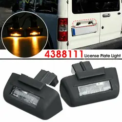 2pcs Light Bar/Work Light For Ford Transit Rear Back License Number Plate Light Lamp Mk5 Mk6 Mk7 1985-2013 Automobiles Parts