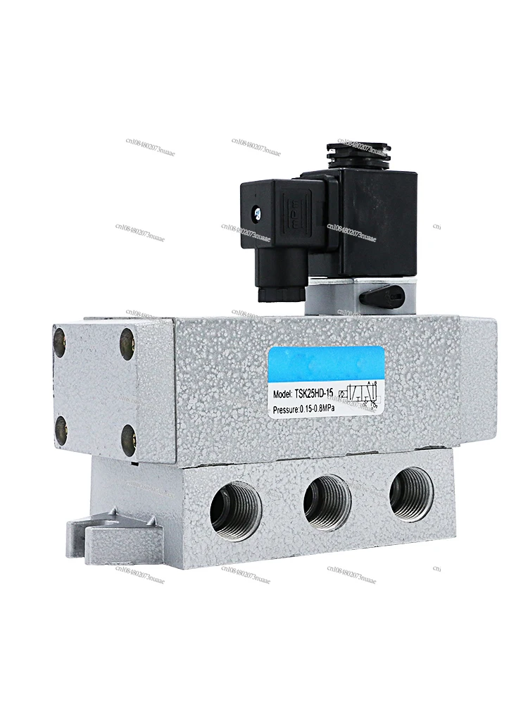 K25DH-8 Pneumatic Large Flow Solenoid Valve, 15 Two-Position Five-Port 20 Valve, 24V Control Valve, K25D-10