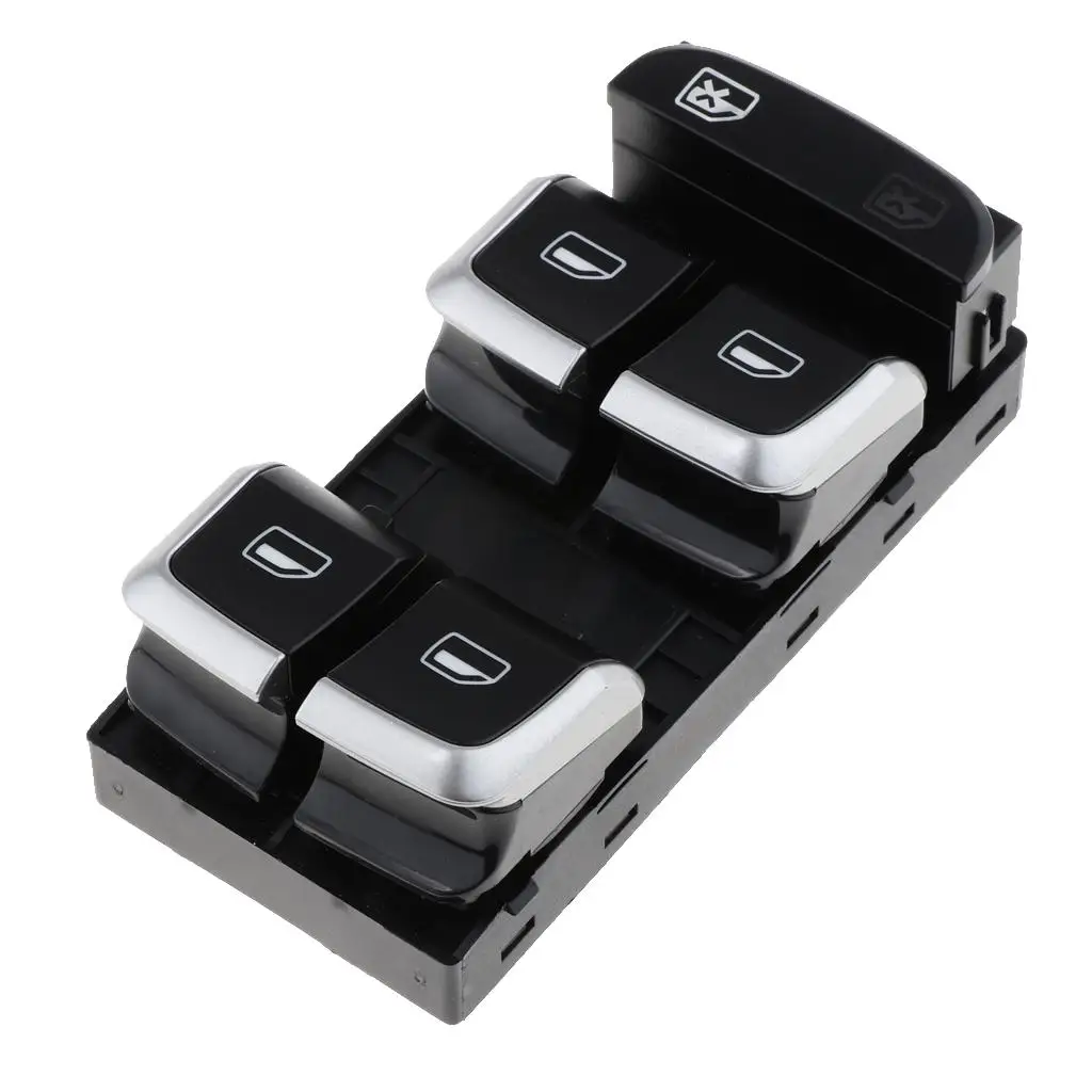 6 أزرار تبديل أزرار نافذة الطاقة LH (جانب السائق) أمامي 8KD 959851 أ