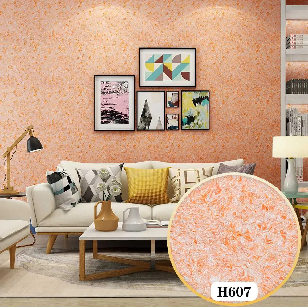 H607 Silk Plaster Liquid Wallpaper Wall Grace Coating Covering Paper