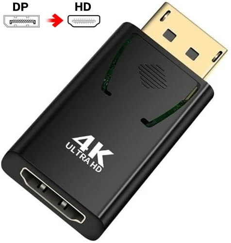 4K 30Hz/60Hz DP DisplayPort naar HDMI-compatibele adapterconverter Display Port DP naar HDTV-adapter Video Audio Laptop PC Laptop