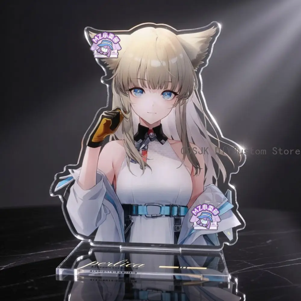 

Game Arknights:Endfield Perlica Theme Acrylic Stand Figure Model Display Badge Anime Standing Sign Ornament Desktop Decor