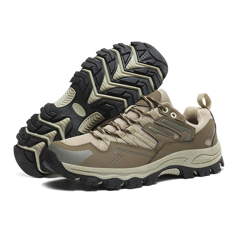 

CHRLCK Spring Autumn Men Shoes Outdoor Trekking Sports Climbing Camping Boots Women Non-slip Waterproof Walking Hiking Shoes