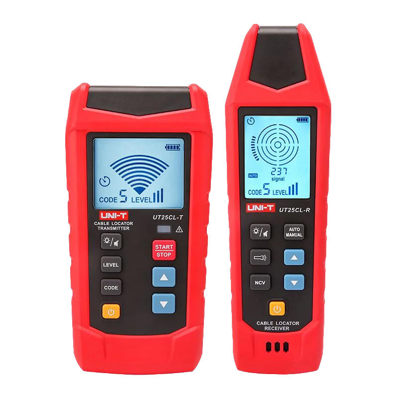 UNI-T UT25CL Handheld Cable Locator NCV Non-contact Electrical Test Electrical Safety Detector Trace Underground Cable Paths