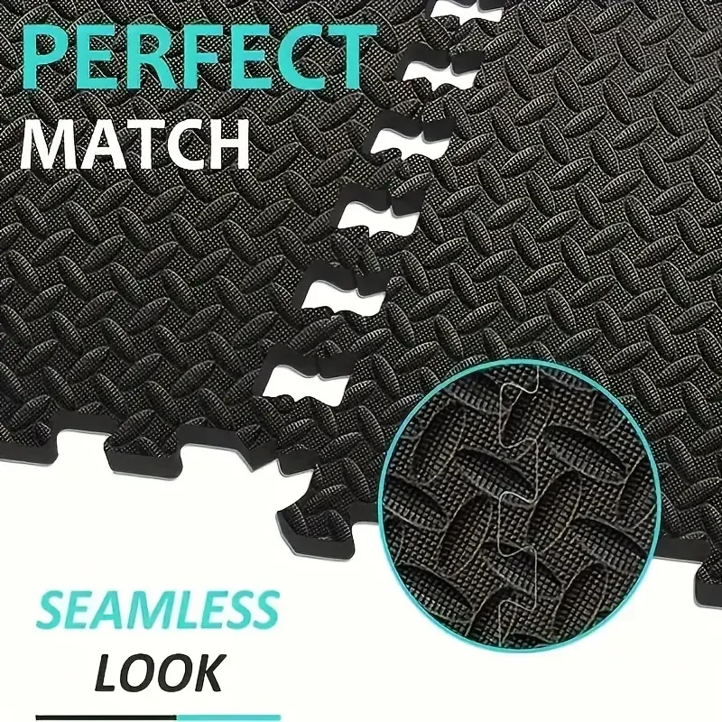 20 splicing floor mats, EVA foam fitness floor mats, suitable for home gym exercises and equipment.