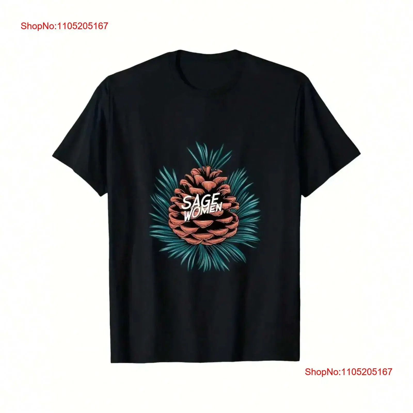 

Женская футболка с рисунком сосновой шишки, спортивная мягкая винтажная стираная футболка с круглым вырезом для повседневной носки, дышащая растягивающаяся уличная одежда